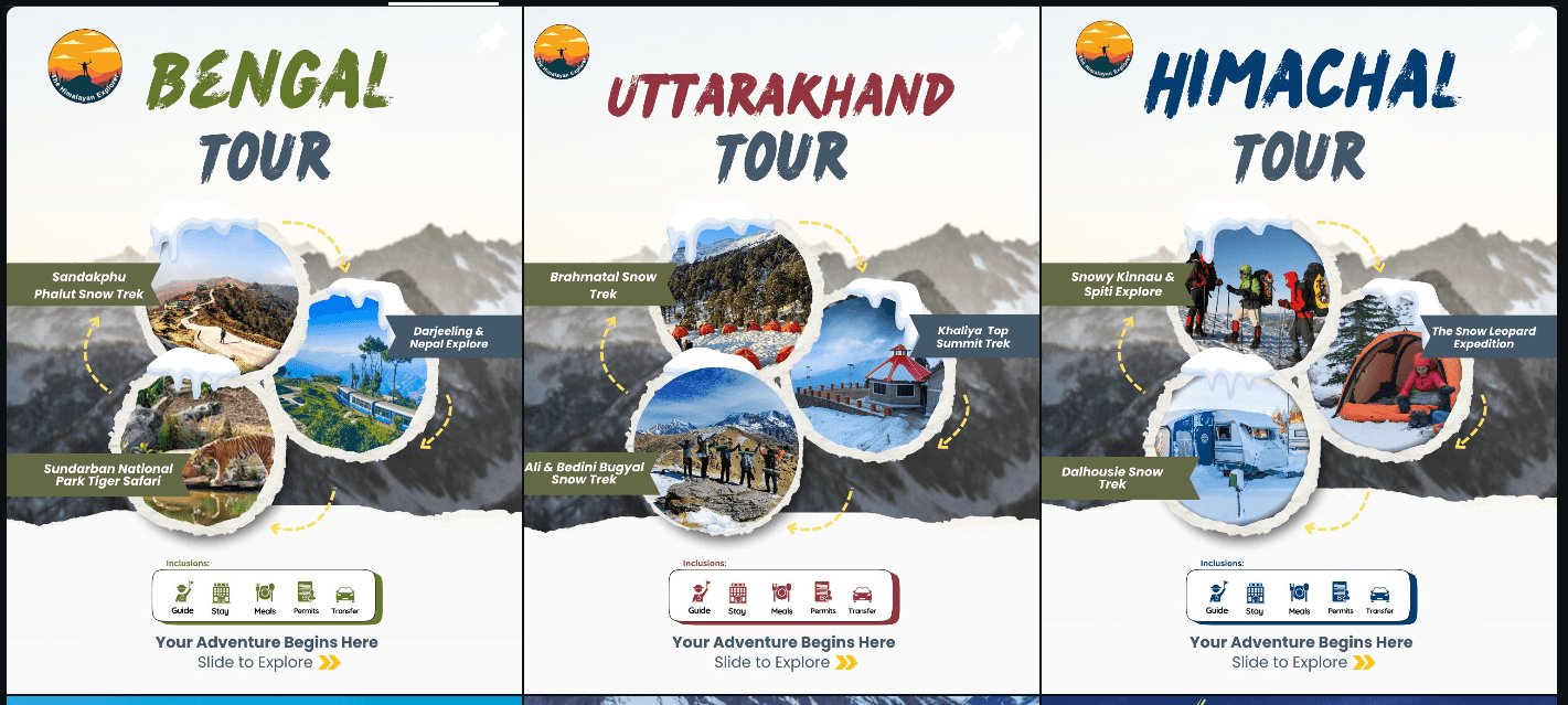 The Himalayan Explorer — Adventure  Marketing